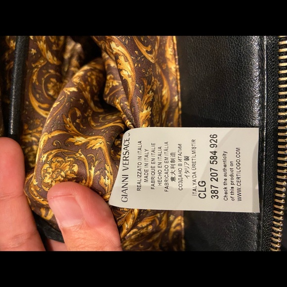 Versace La Medusa Leather Purse (Like New) - Picture 5 of 6
